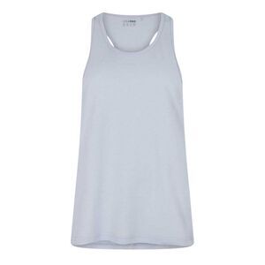 USA Womens/Ladies Racerback Tank Top / Brunnera Blue